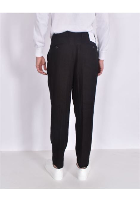 Pantalone Officina 36 lino nero OFFICINA 36 | 2628QP99